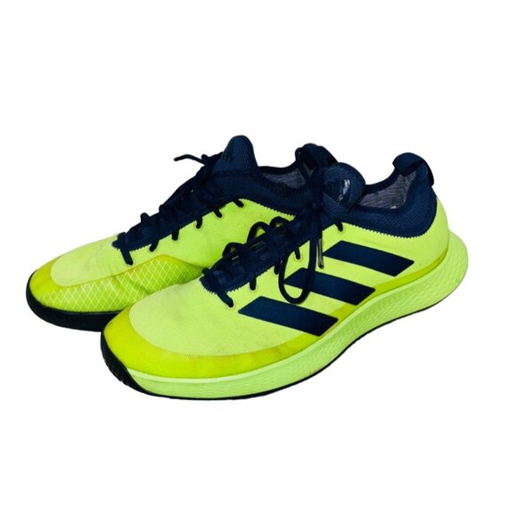adidas Other - Adidas Mens Defiant Generation Tennis Running Shoes 12 Electric Yellow Navy